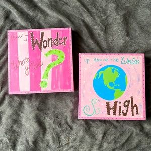 Canvas wall art related to Twinkle Twinkle Little Star